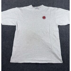 Vintage Roe Bartle Scout Reservation BSA T-Shirt XL Gray Delta Pro Weight USA